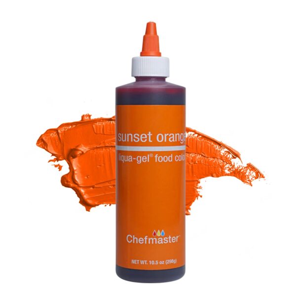 Chefmaster Sunset Orange Liqua-Gel® Food Coloring