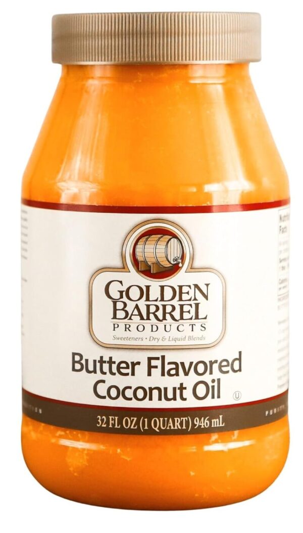 Golden Barrel Butter Flavored Coconut Oil (32 oz.)